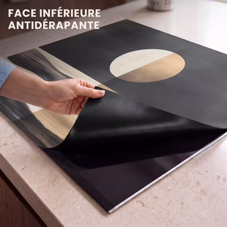 Protection plaque induction - Lune - Cercle - Or — 7