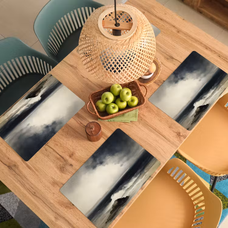Sets de table en vinyle - Mer - Roches - Tempête — 3
