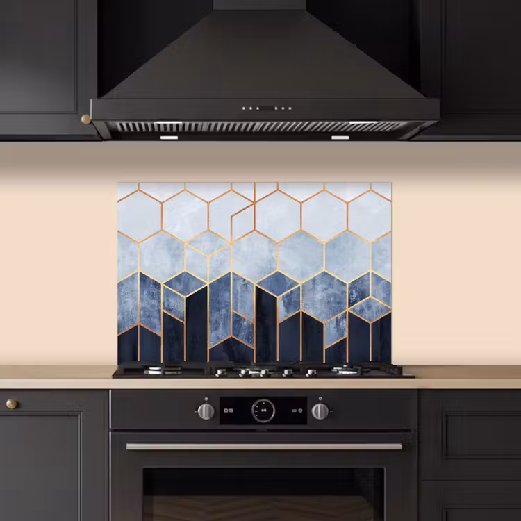 Fond de hotte - Hexagone - Or - Motifs — 5