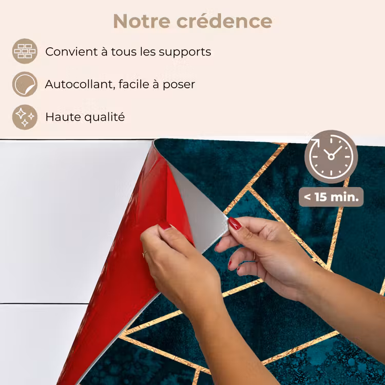 Fond de hotte - Pierres - Or - Luxe - Motifs - Abstraits — 4