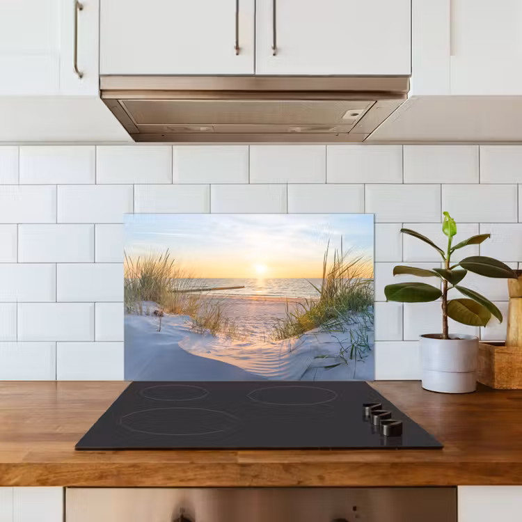 Fond de hotte - Plage - Soleil - Dune - Herbe - Sable - Horizon — 3