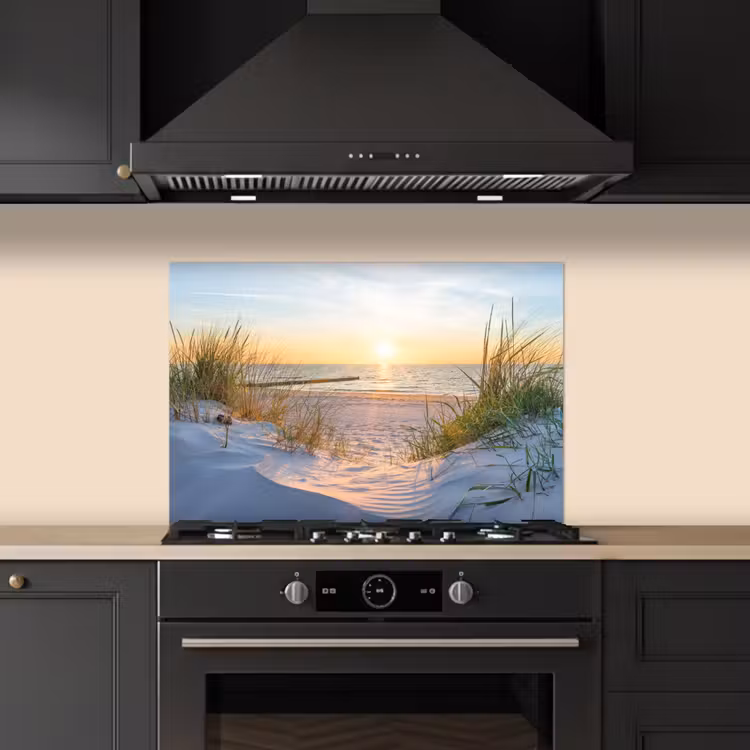 Fond de hotte - Plage - Soleil - Dune - Herbe - Sable - Horizon — 5