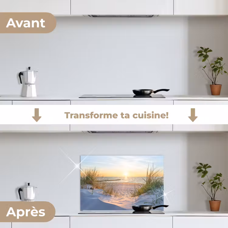 Fond de hotte - Plage - Soleil - Dune - Herbe - Sable - Horizon — 7