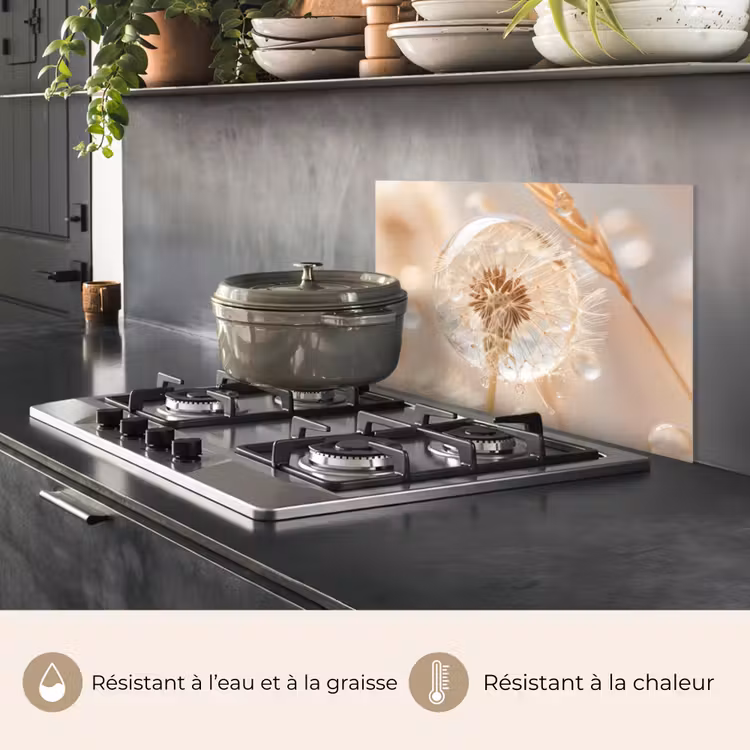Fond de hotte - Pissenlit - Eau - Nature - Nature morte - Moderne — 2