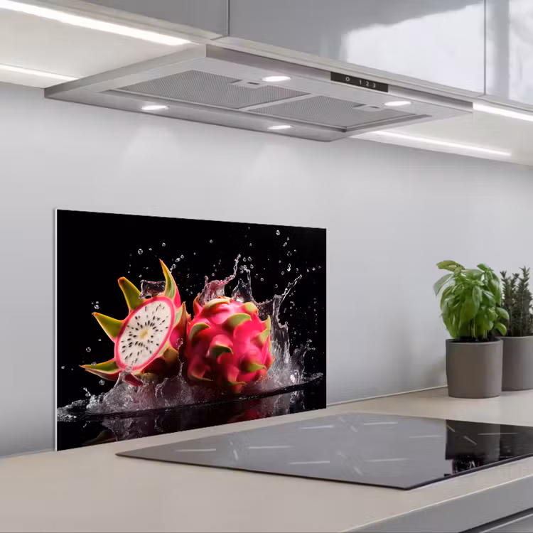 Fond de hotte - Fruit du dragon - Noir - Eau - Fruit - Fruit — 1