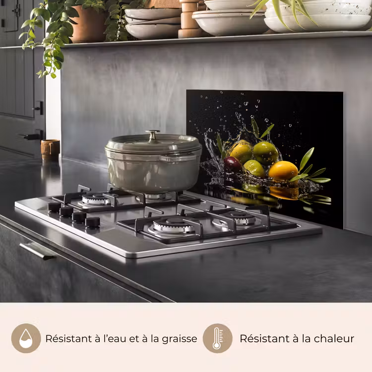 Fond de hotte - Olives - Vertes - Eau - Noires — 2