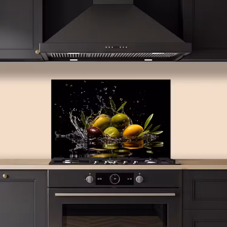 Fond de hotte - Olives - Vertes - Eau - Noires — 5