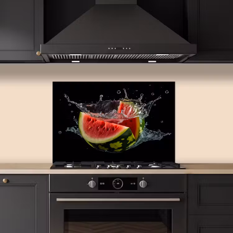 Fond de hotte - Pastèque - Noir - Eau - Fruit - Melon — 5