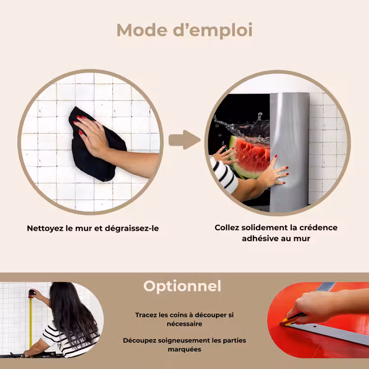 Fond de hotte - Pastèque - Noir - Eau - Fruit - Melon — 6