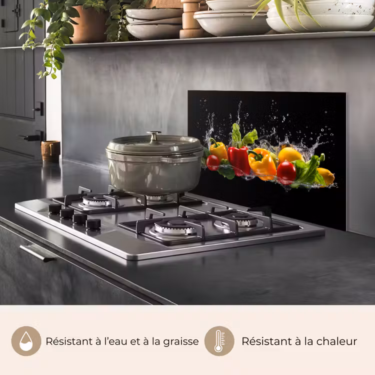 Fond de hotte - Piment doux - Eau - Légumes - Noir — 2
