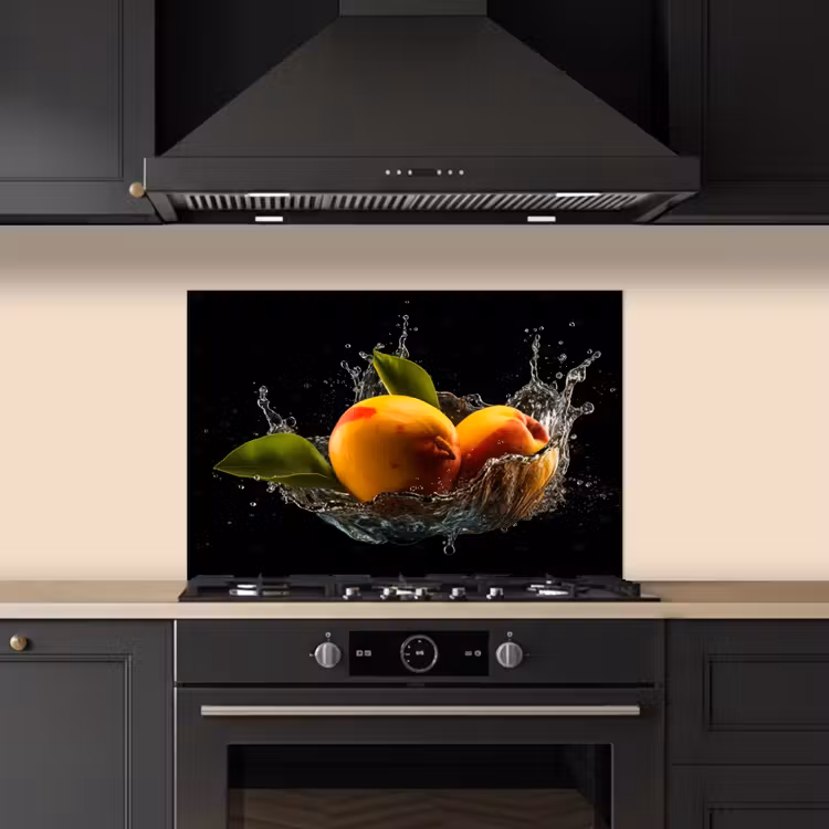 Fond de hotte - Mangue - Fruit - Eau - Noir - Feuille — 5