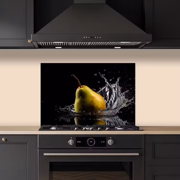 Fond de hotte - Poire - Fruit - Eau - Noir — 5