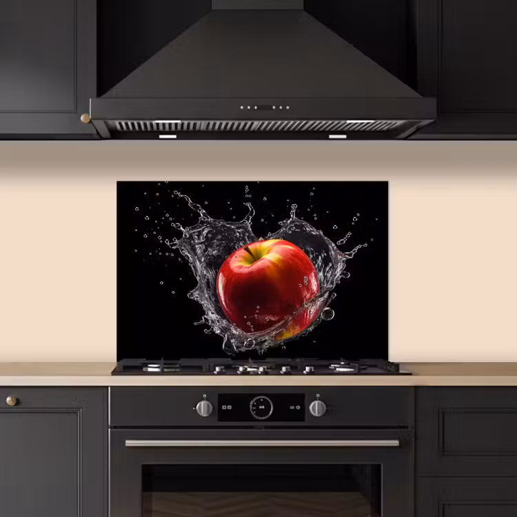 Fond de hotte - Pomme - Rouge - Eau - Noir - Fruit — 5