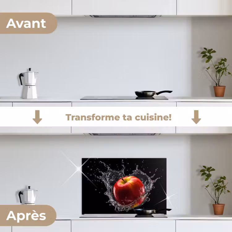 Fond de hotte - Pomme - Rouge - Eau - Noir - Fruit — 7