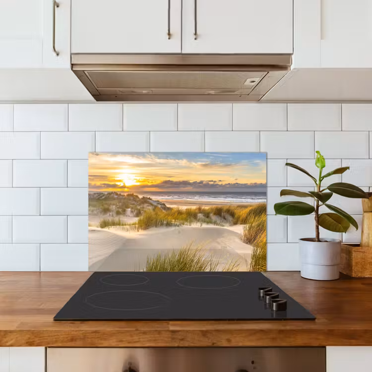 Fond de hotte - Rayonnement sur le paysage de dunes — 3
