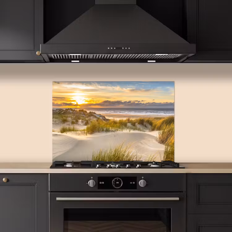 Fond de hotte - Rayonnement sur le paysage de dunes — 5
