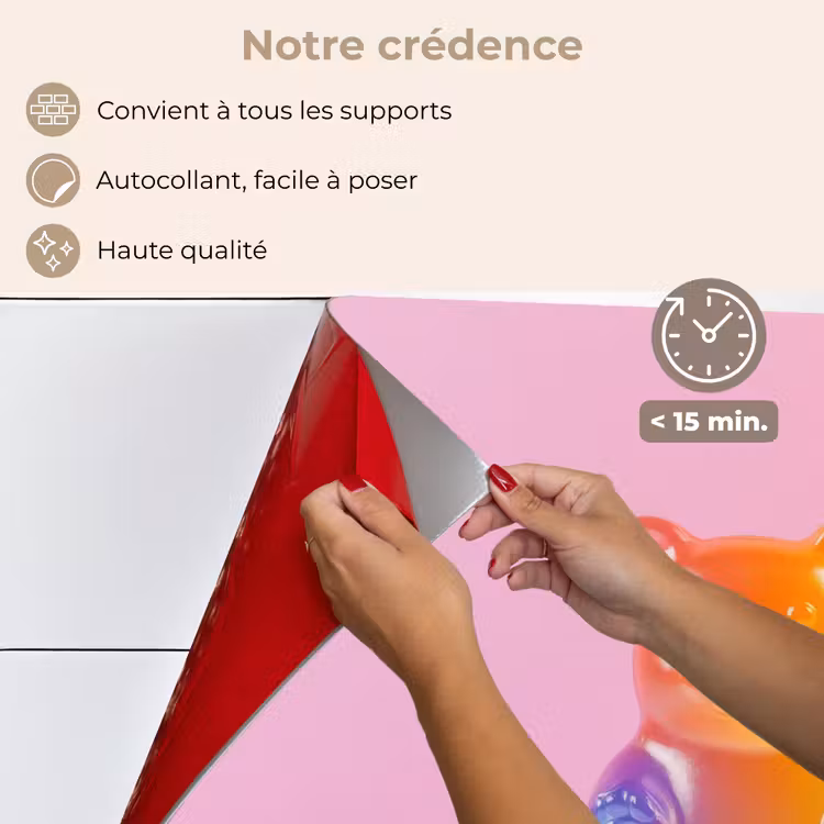 Fond de hotte - Pastel - Bonbons — 4