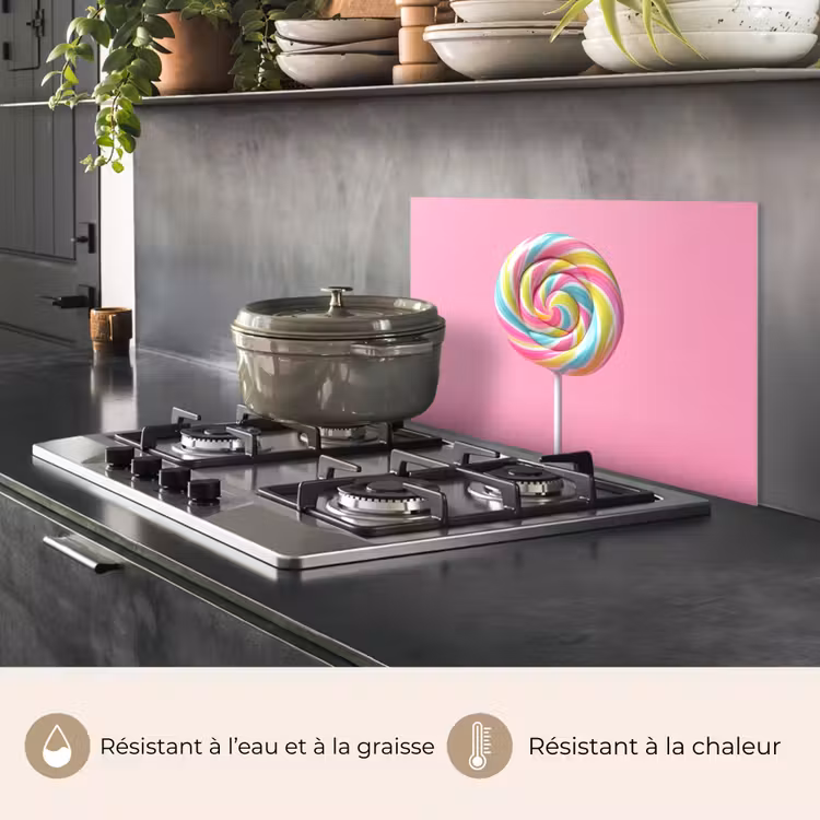 Fond de hotte - Sucette - Rose - Bonbon - Sucré — 2