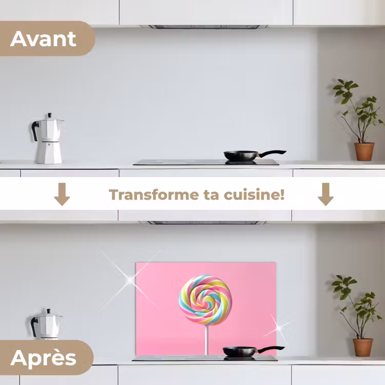 Fond de hotte - Sucette - Rose - Bonbon - Sucré — 7