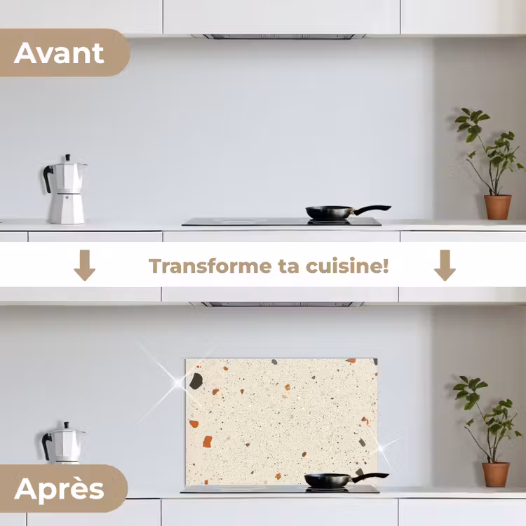 Fond de hotte - Terrazzo - Décoration - Carreaux - Motifs — 7