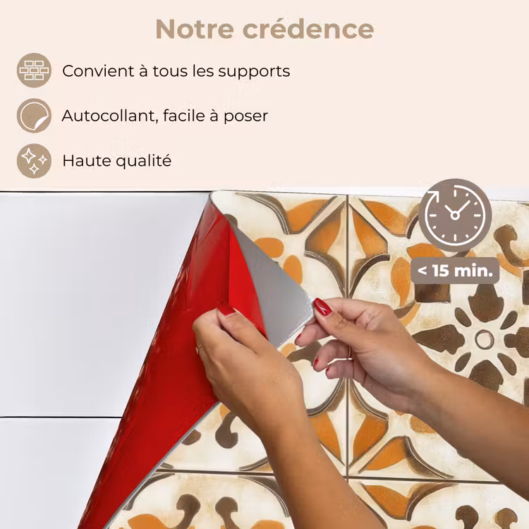 Fond de hotte - Vintage - Espagnol - Décoration - Céramique — 4