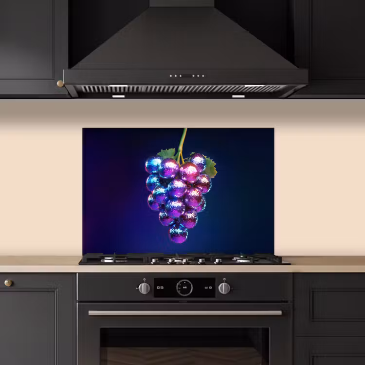 Fond de hotte - Violet - Disco - Fête - Raisin — 5