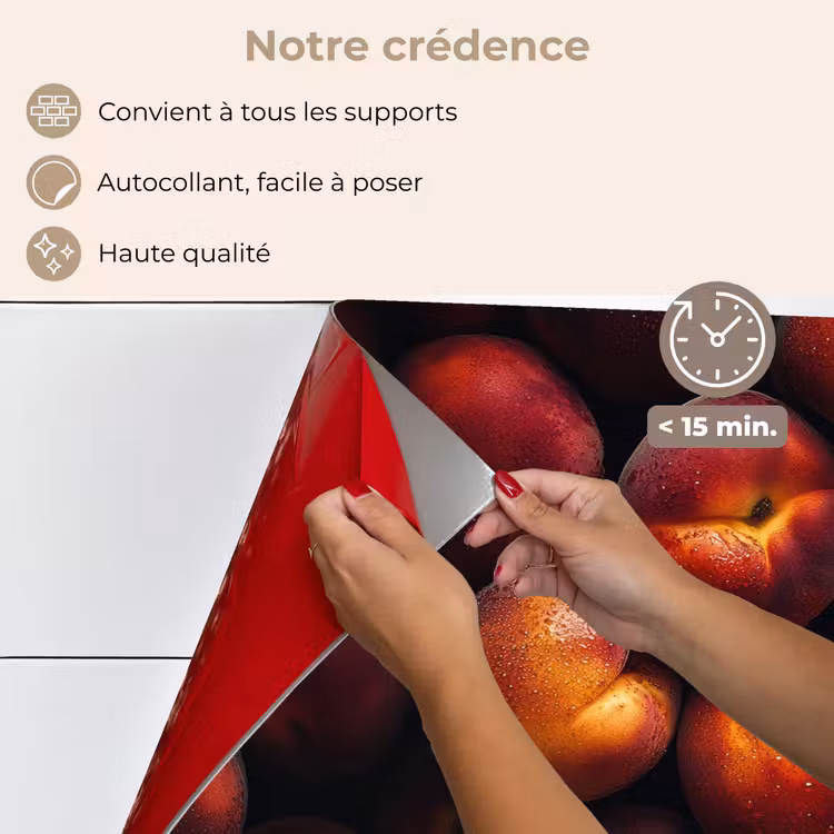 Fond de hotte - Fruits - Gros plan - Nectarines — 4