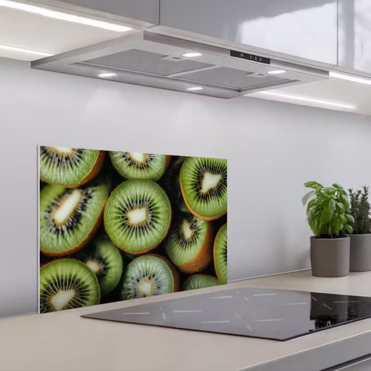 Fond de hotte - Kiwi - Fruit - Vert — 1
