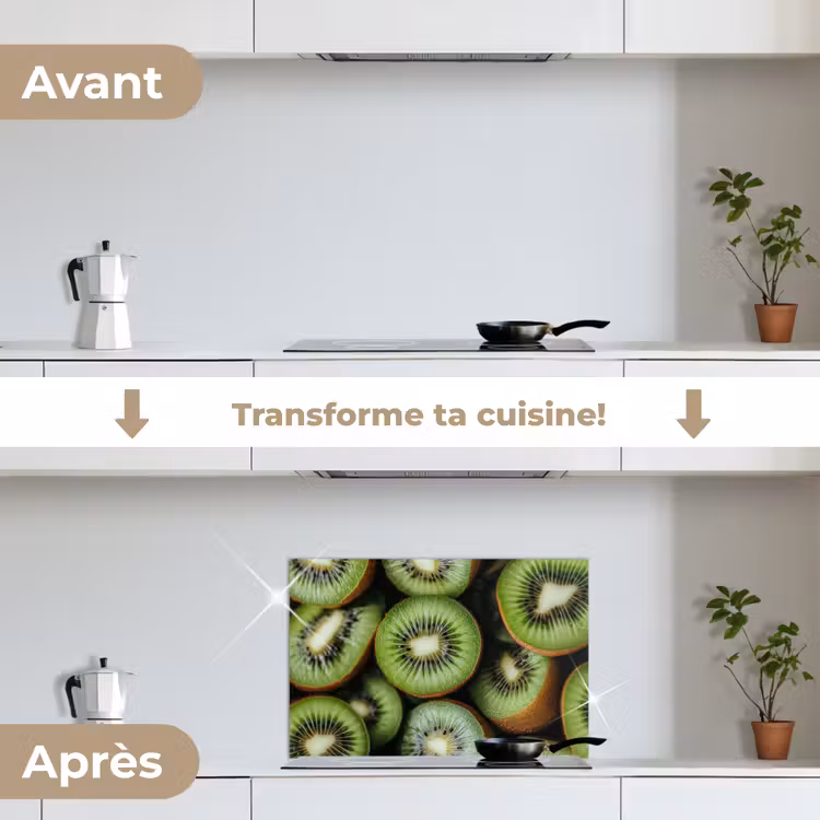 Fond de hotte - Kiwi - Fruit - Vert — 7