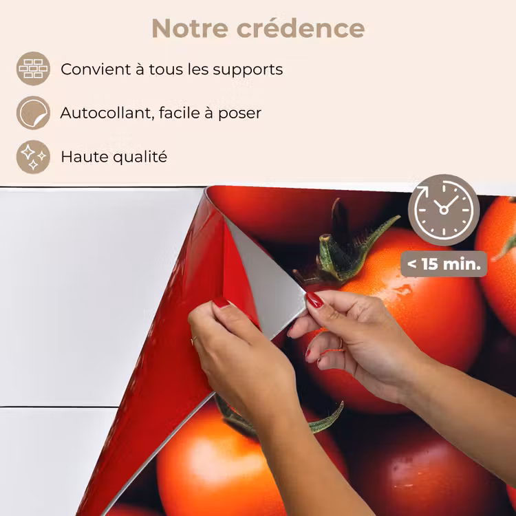 Fond de hotte - Légumes - Rouge - Tomates — 4