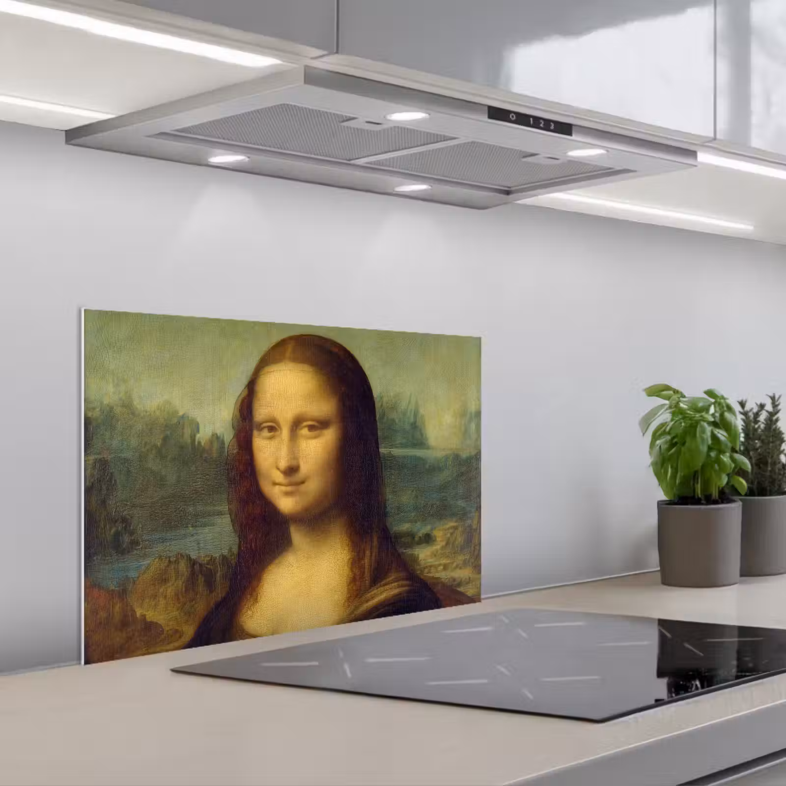 Fond de hotte - Mona Lisa - Léonard de Vinci — 1