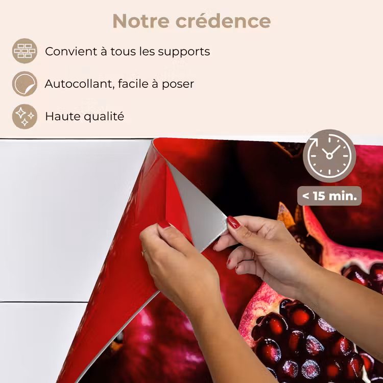 Fond de hotte - Grenade - Rouge - Fruit — 4