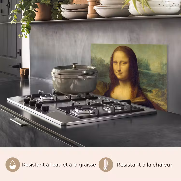 Fond de hotte - Mona Lisa - Léonard de Vinci — 2