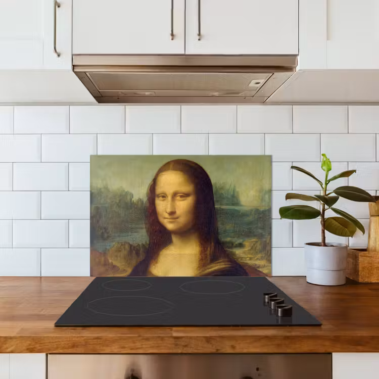 Fond de hotte - Mona Lisa - Léonard de Vinci — 3