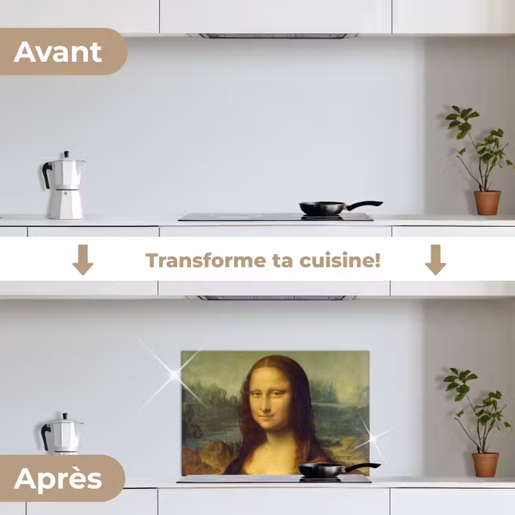 Fond de hotte - Mona Lisa - Léonard de Vinci — 7