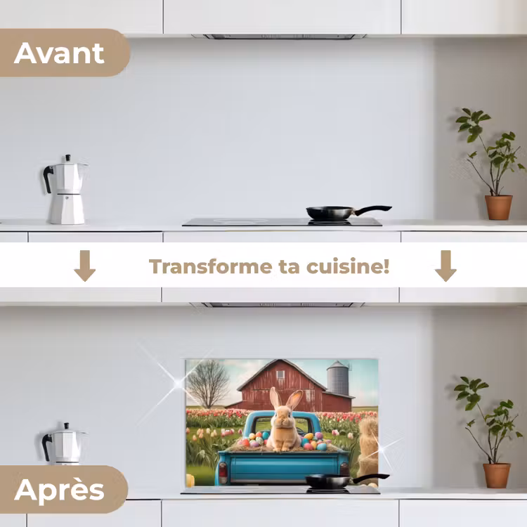 Fond de hotte - Lapin - Ferme - Oeufs — 7
