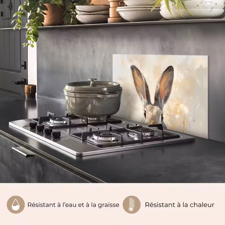 Fond de hotte - Lièvre - Oreilles - Marron — 2