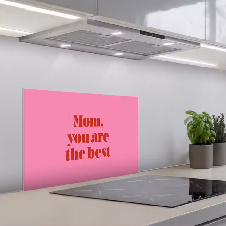 Fond de hotte - Mère - Message - Rose — 1