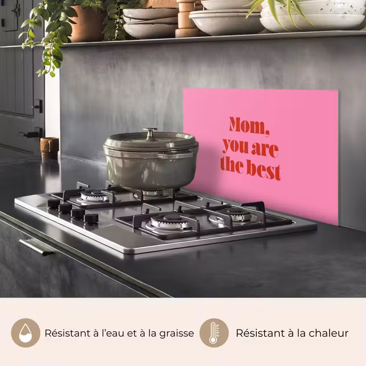 Fond de hotte - Mère - Message - Rose — 2