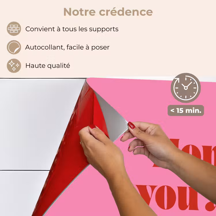 Fond de hotte - Mère - Message - Rose — 4