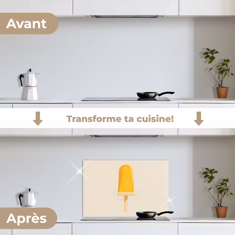 Fond de hotte - Orange - Bâton - Glace à l'eau — 7