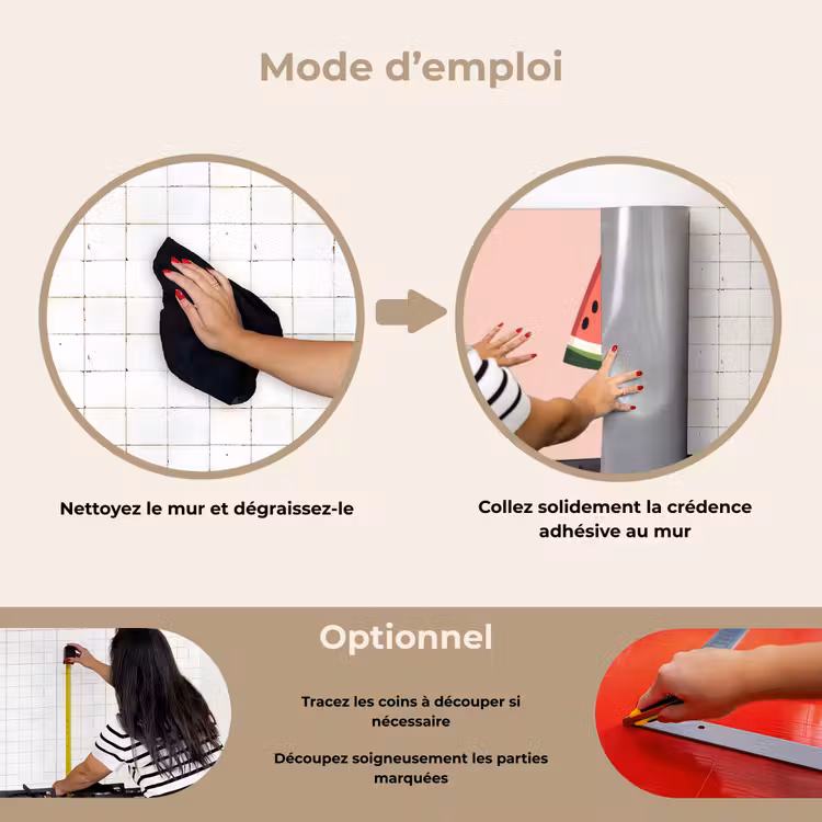 Fond de hotte - Pastèque - Glace - Pépins - Rouge — 6