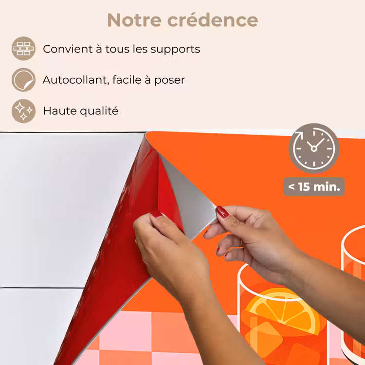 Fond de hotte - Orange - Lunettes - Orange — 4