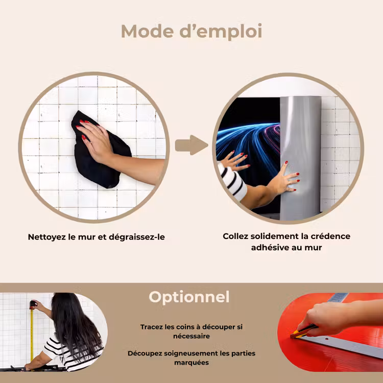 Fond de hotte - Jeu - Rayures - Courbé - Bleu — 6