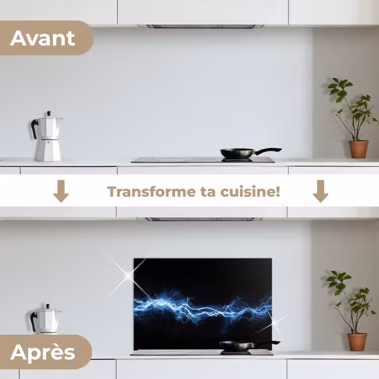 Fond de hotte - Jeux - Éclair - Bleu - Énergie — 7