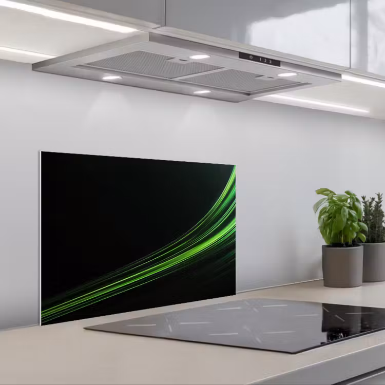 Fond de hotte - Jeux - Lignes - Bow - Green — 1