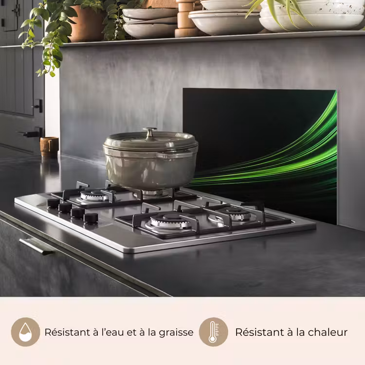 Fond de hotte - Jeux - Lignes - Bow - Green — 2