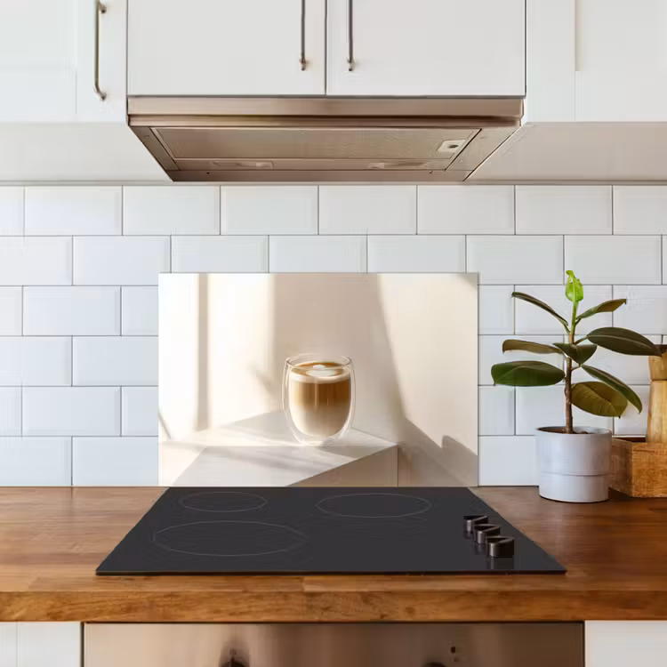 Fond de hotte - Mug - Latte - Minimaliste - Ombre — 3