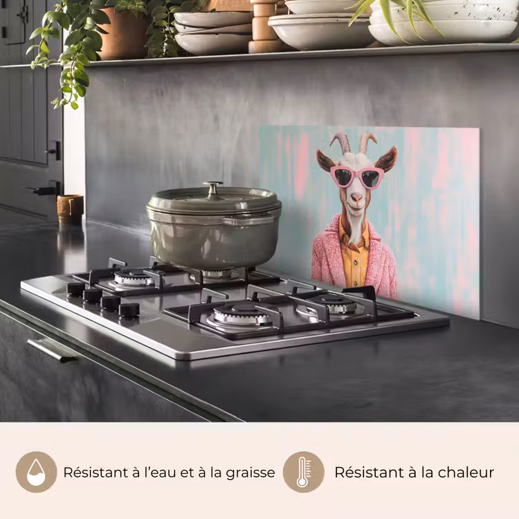 Fond de hotte - Lunettes de soleil - Pink - Goat - Hearing — 2
