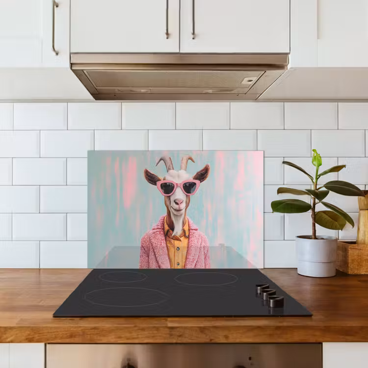 Fond de hotte - Lunettes de soleil - Pink - Goat - Hearing — 3
